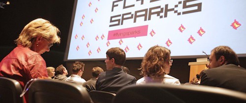 Frisch gebloggt ist im „Flying Sparks Überflieger“-Team