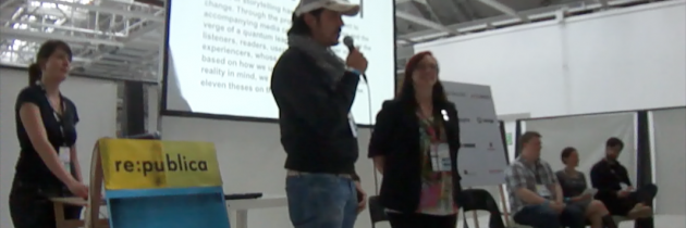 Transmedia Storytelling – Republica 2012