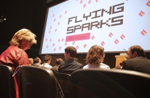Flying Sparks (Foto: A. Heimann / Frankfurter Buchmesse)