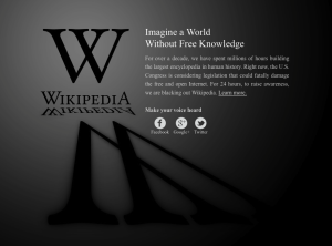 Wikipedia heute offline