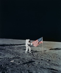 Mondlandung (NASA Apollo Archive)