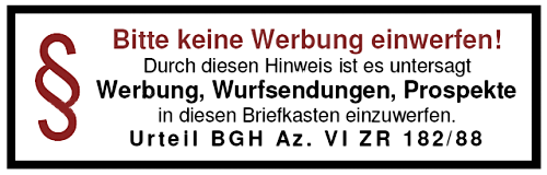 keine-Werbung-einwerfen