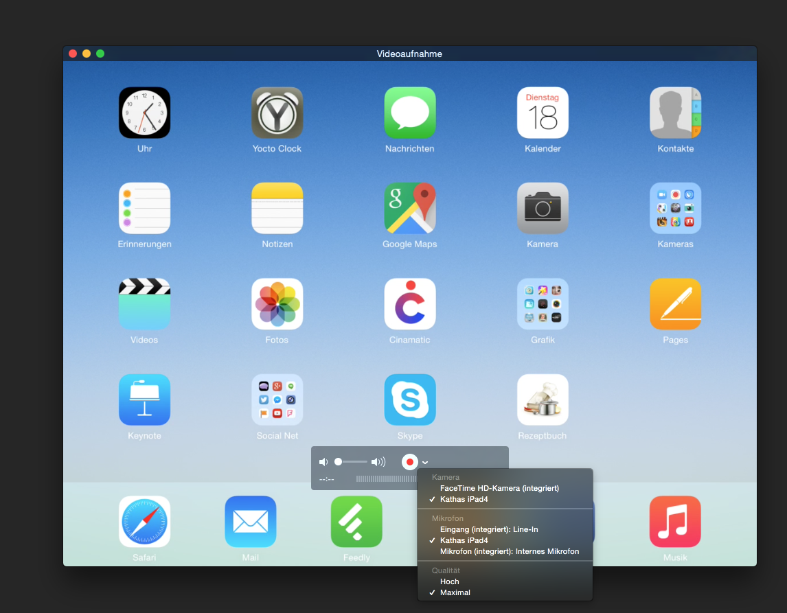 Screencast iPad