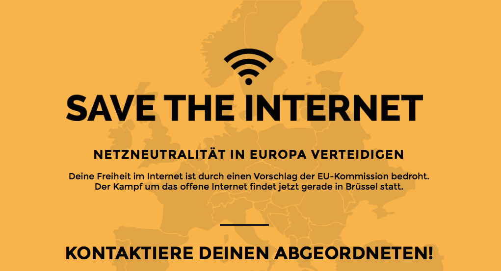 save the internet